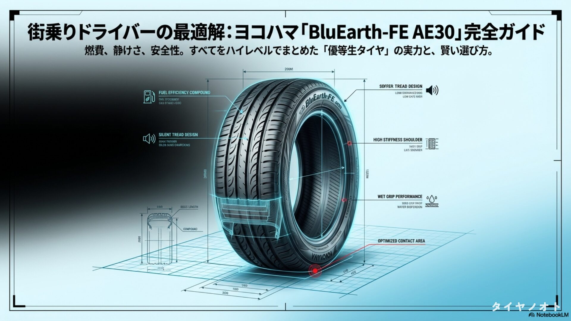 ブルーアースFE AE30」性能と評価を徹底解説！低燃費タイヤの実力とは