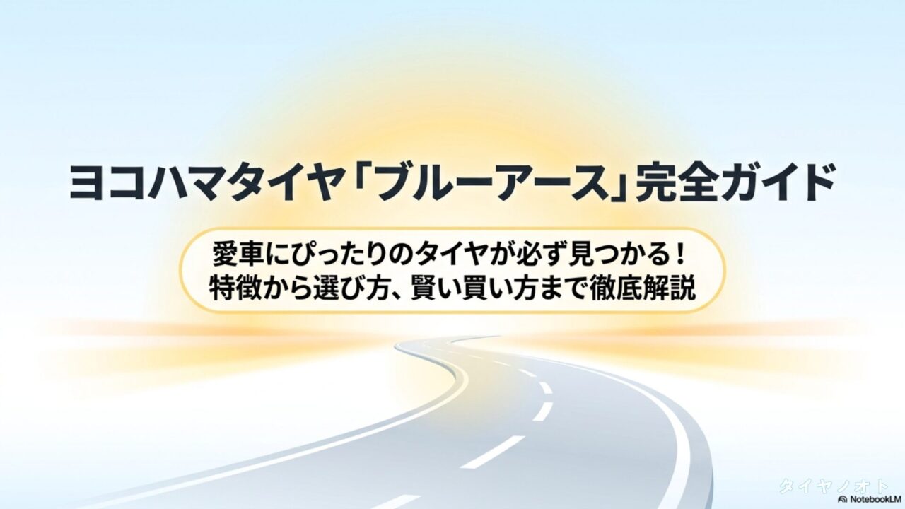 ヨコハマタイヤ「ブルーアース」完全ガイド。特徴から選び方まで徹底解説